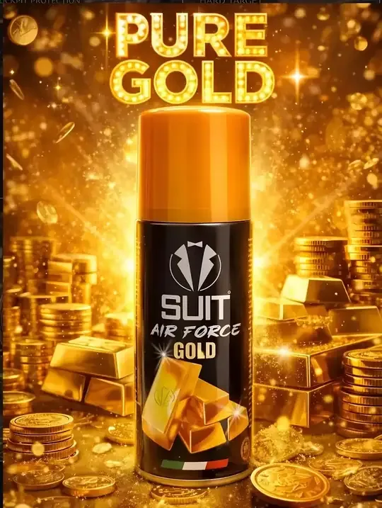 SUIT AIR FORCE GOLD (KLİMA BOMBASI) 150 ml